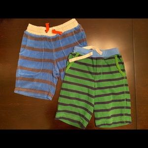 2 pair of Mini Boden boys shorts